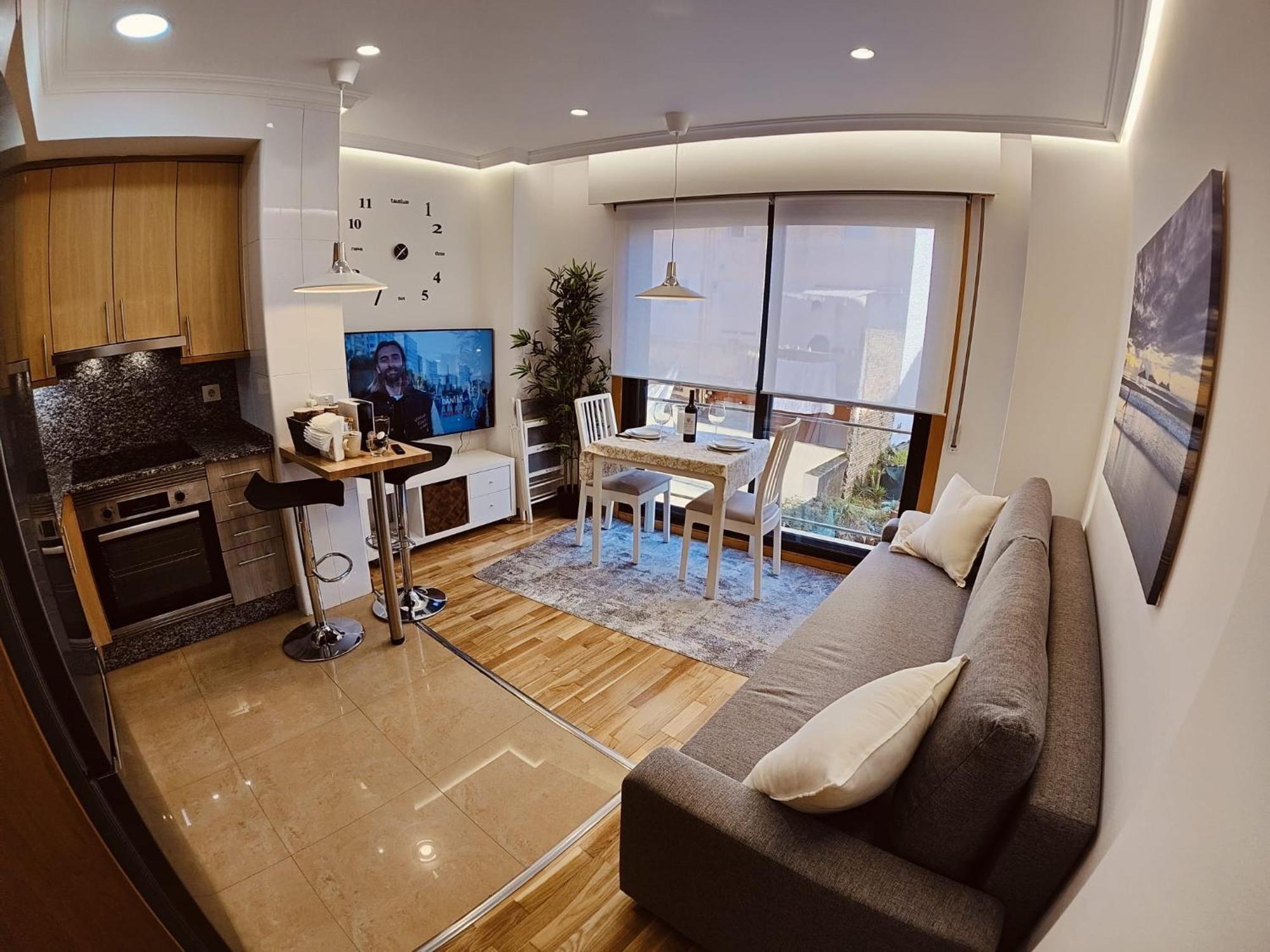 Apartamento Centrico, Vialia-Fatima Pino Vigo Dış mekan fotoğraf